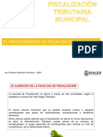 Sesión 3 El Procedimiento de Fiscalización Tributaria PDF