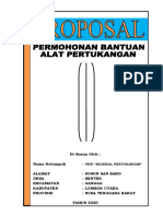 Proposal Pertukangan Milenial San Baro