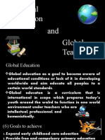 Global Education and the Global Teacher
