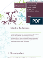 Unsur Budaya Teknologi Dan Peralatan