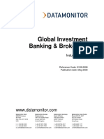 Global Investment Banking & Brokerage: Industry Profile