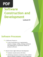 Software Construction and Development: Lecture-01