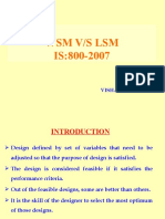 WSM V/S LSM IS:800-2007: Vishal A. Nalwar