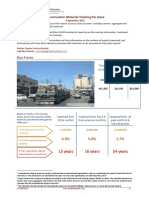 Construction Material Tracking For Gaza September 2015