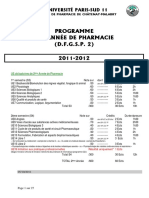 PROGRAMME COMPLET 2eme Annee 2011-2012
