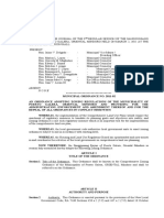 Puerto Galera MUNICIPAL ORDINANCE NO.2011-02 - MUNICIPAL ZONING ORDINANCE (2011)