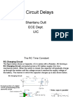 RC Circuit Delays: Shantanu Dutt ECE Dept. UIC