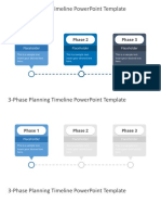3-Phase Planning Timeline Powerpoint Template