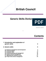 British Council Generic Skills