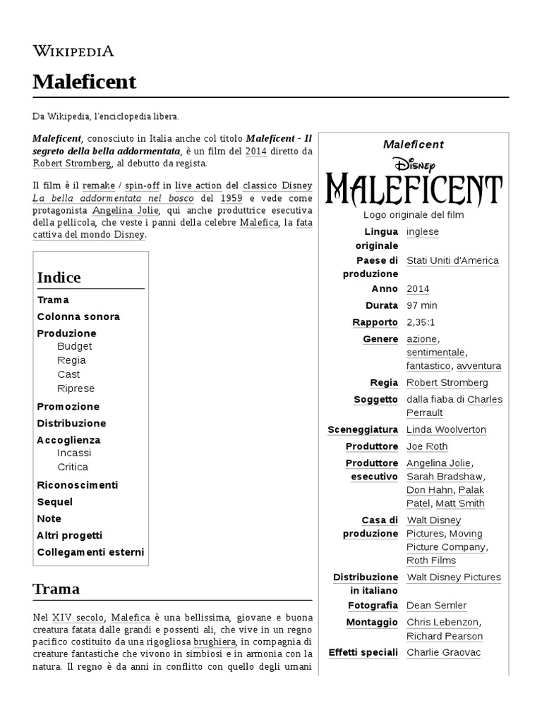 Maleficent | PDF