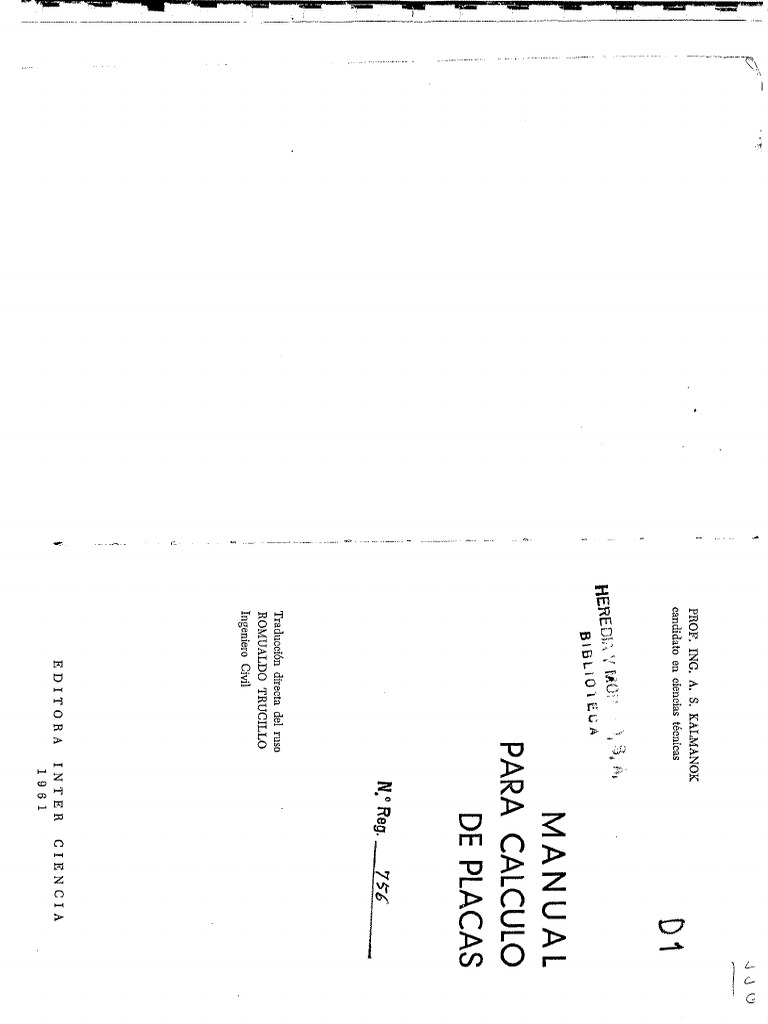 Kalmanok Manual Cálculo de Placas PDF