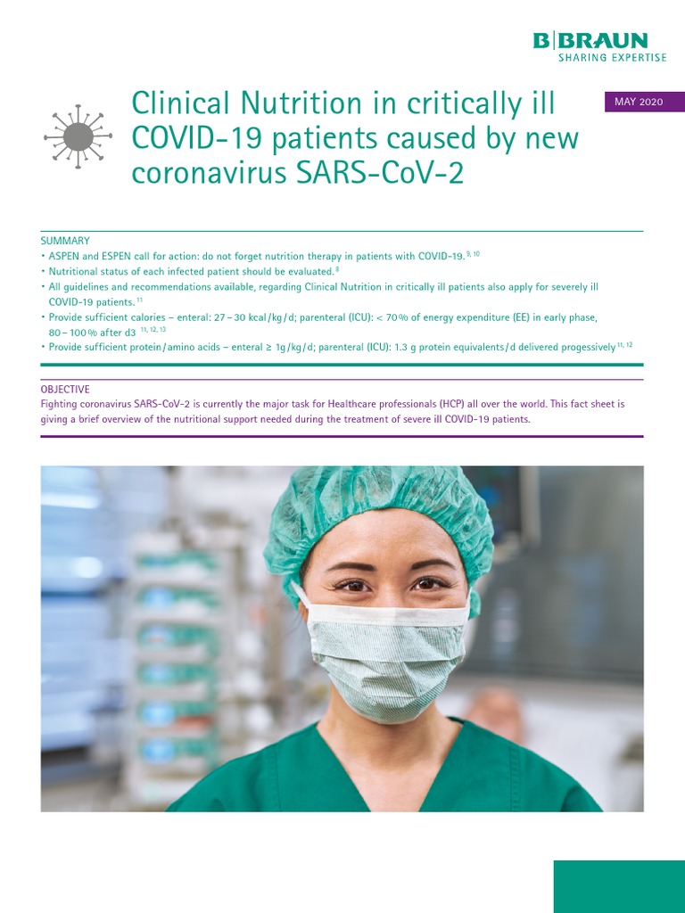 Panduan Nutrisi COVID 19 | PDF | Intensive Care Medicine | Malnutrition