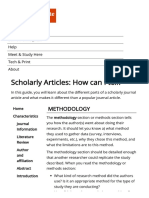 Methodology of The Articles PDF