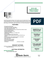 DECS-200 CONTROLE DE SISTEMA DIGITAL