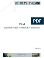ITIL V3. Exploitation Des Services - Les Processus