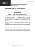 MARK SCHEME For The June 2005 Question Paper: University of Cambridge International Examinations