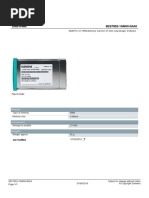 Data Sheet 6ES7952-1AM00-0AA0: Memory