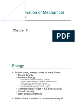 Conservation of Mechanical Energy - Honors