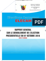 Rapport Election Presidentielle 2018