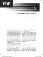 Systemic Intervention: Gerald Midgley