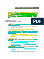 Overview of The Chapter 13 (Groups and Team)