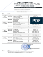 Jadwal UAS Reguler