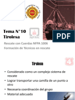 Tema N° 10 Tirolesa