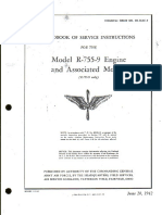 T.O. 02-30AC-2 Handbook of Service Instructions For The R-755-9 (Lycoming) Engine and Associated Models (R-755-9 Only) Revised November 5, 1942