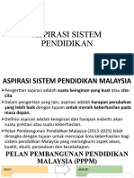 Aspirasi Sistem Pendidikan