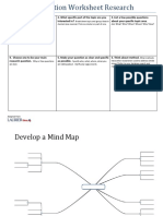 Research Question Worksheet