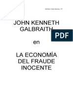ECONOMIA Galbraith,John Kenneth La Economía Del Fraude Inocente