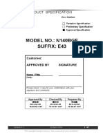 N140bge E43 Innolux PDF