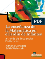 La enseñanza de la matematica en el jardin. Gonzalez Adriana.pdf