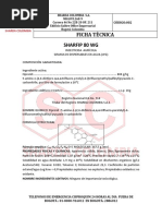 Ficha Tecnica Magister 200sc | PDF | Agua | Insecticida