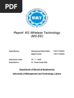 Report: 6G Wireless Technology (MS-EE)