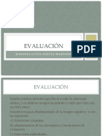 Evaluación en Parejas