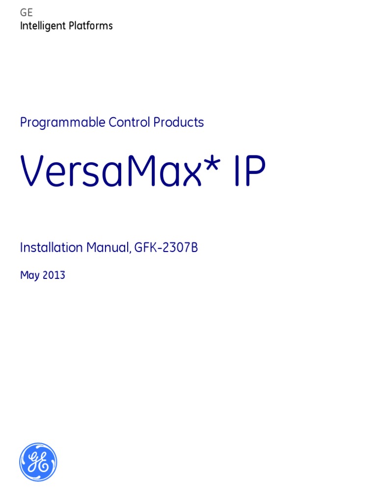 Versamax Ip: Programmable Control Products | PDF | Programmable Logic ...