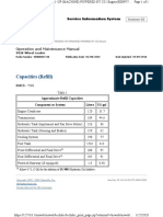 Capacities (Refill) : Operation and Maintenance Manual