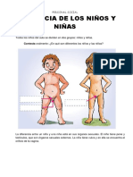 Personal-Diferencia Entre Niño Niña