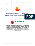 Firebird Databases As The Back-End To Enterprise Software Systems
