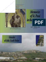 Memories of St. Paul in The Holy Land