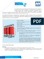 Ficha Tecnica Transformador Seco Tipo F PDF