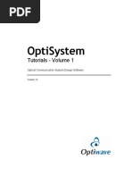 OptiSystem Tutorials Volume 1-1-100