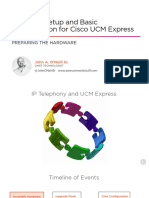 1 Isr Initial Setup Configuration Cisco Ucm Express m1 Slides
