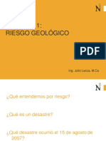 Semana 11-Riesgo Geológico