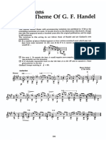 Variations On Theme GF Handel (Giuliani)