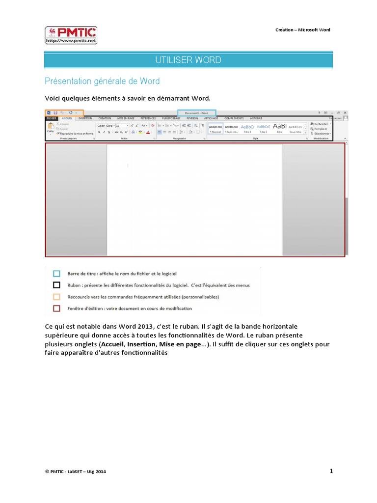 Comment Ajouter Une Cellule Dans Un Schema Clipart Powerpoint Pmtic - Creation Word Excel Powerpoint-1 | PDF | Microsoft Word | Fichier  informatique