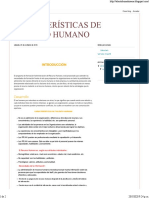 Caracteristicas de Talento Humano