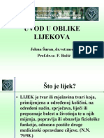 Uvod U Oblike Lijekova