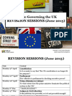 Unit 2: Governing The Uk Revisaion Sessions (June 2013) : © 2016 Active Educaton